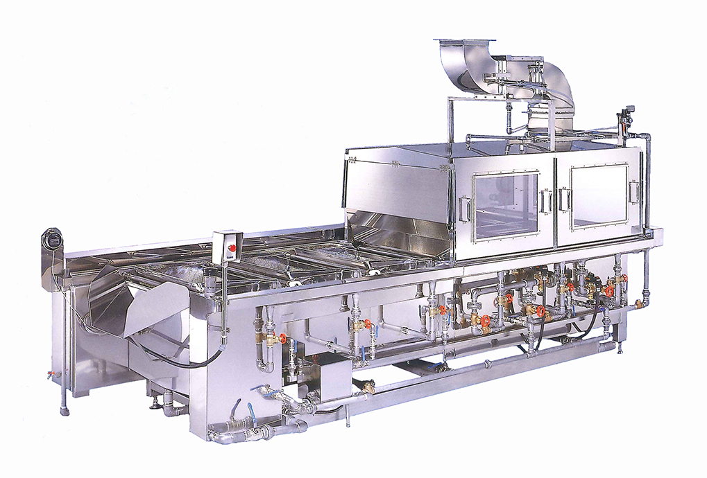 篭反転式 ブランチング冷却槽